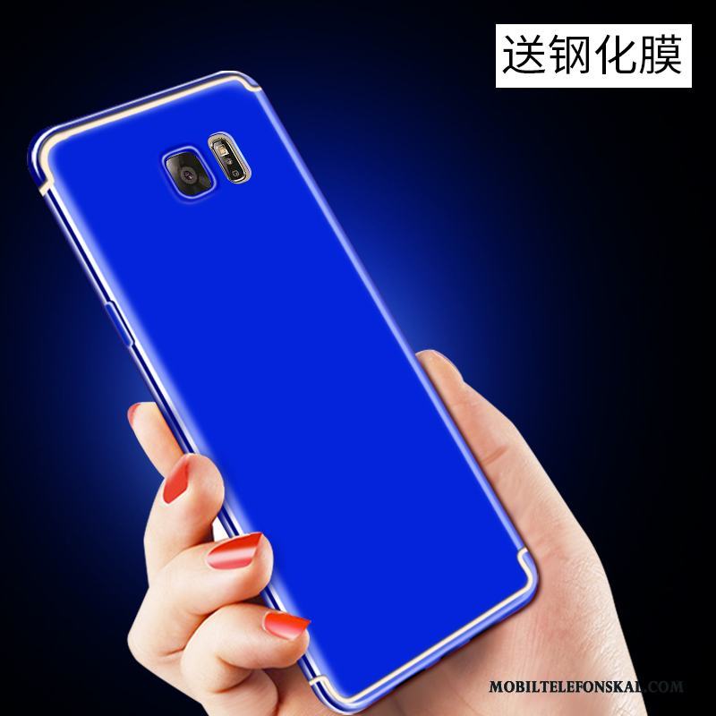 Samsung Galaxy Note 5 Fodral Skydd Svart Mjuk Stjärna Ring Skal Telefon
