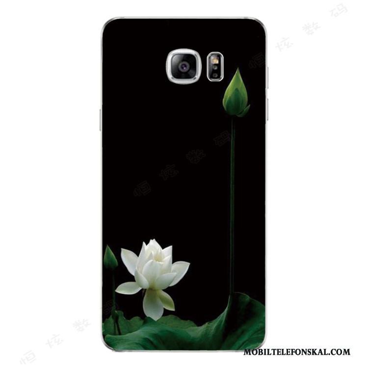 Samsung Galaxy Note 5 Mjuk Stjärna Fodral Kinesisk Stil Silikon Skal Telefon Grön