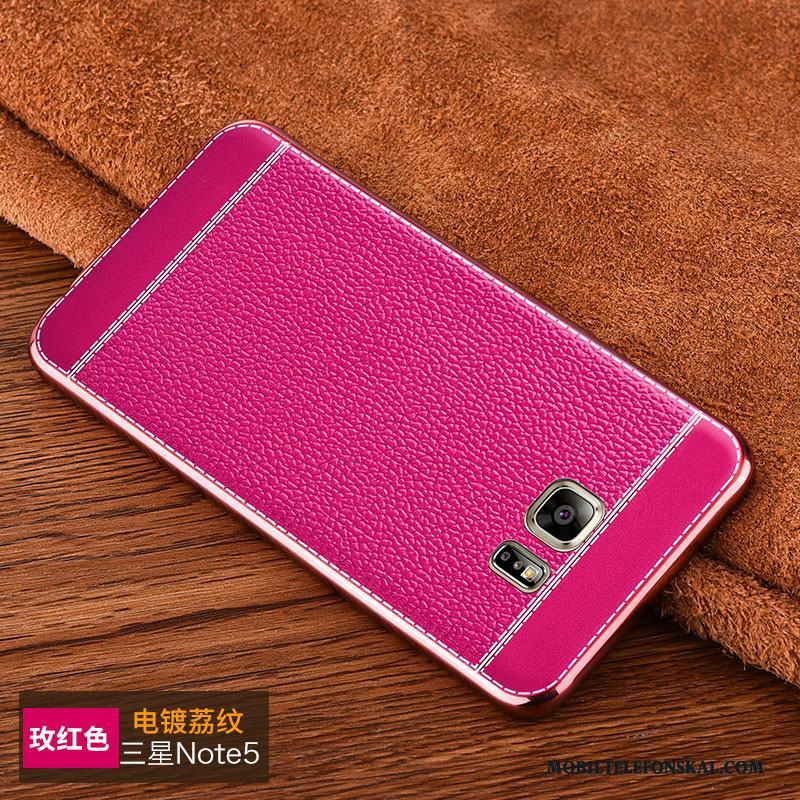Samsung Galaxy Note 5 Skal Plating Trend Skydd Stjärna Mönster Fodral Mobil Telefon