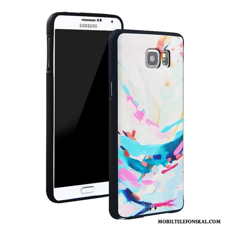 Samsung Galaxy Note 5 Skal Silikon Vit Fodral Stjärna Slim Mjuk Ny