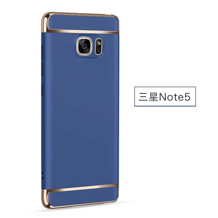 Samsung Galaxy Note 5 Skal Telefon Hängsmycken Hård Fodral Stjärna All Inclusive Silver