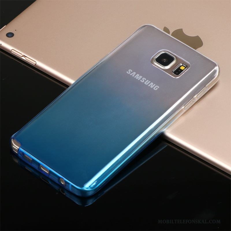 Samsung Galaxy Note 5 Skal Telefon Transparent Personlighet Purpur Stjärna Fodral Slim