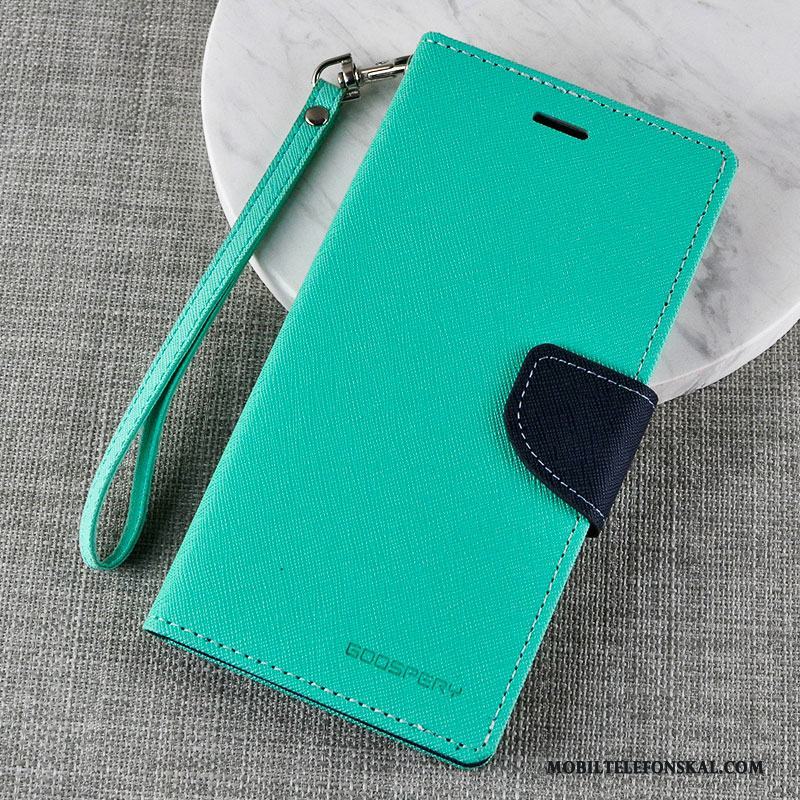 Samsung Galaxy Note 5 Skydd Skal Telefon Grön Läderfodral Stjärna Mjuk Täcka