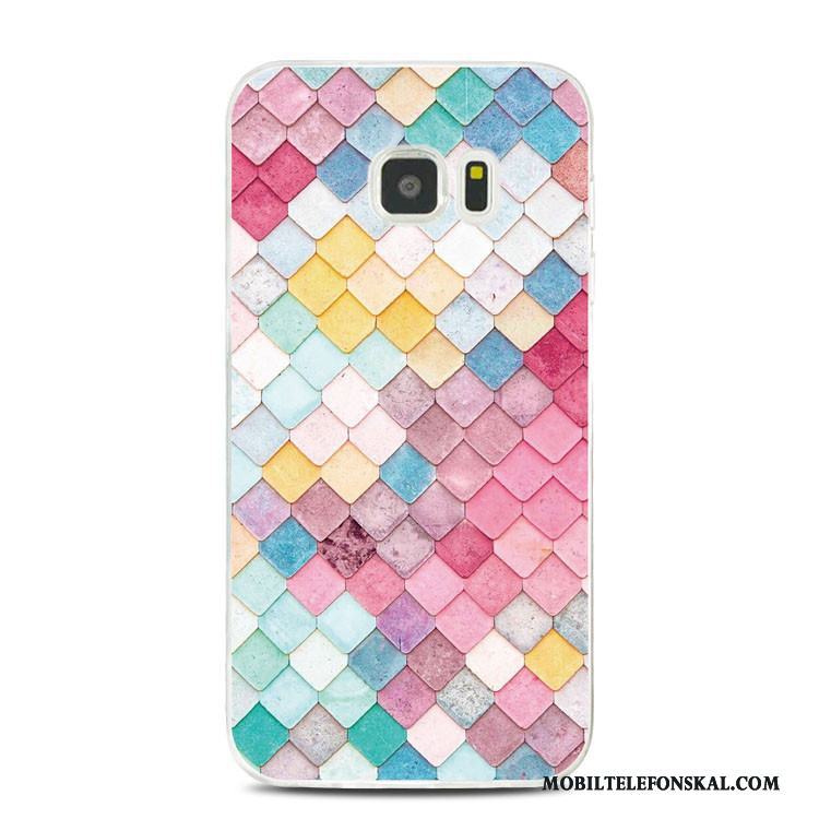 Samsung Galaxy Note 5 Stjärna Skal Telefon Blommor Kyla All Inclusive Mjuk Rosa