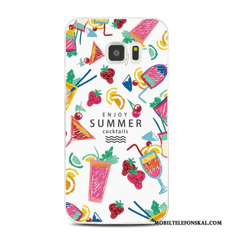 Samsung Galaxy Note 5 Stjärna Skal Telefon Blommor Kyla All Inclusive Mjuk Rosa