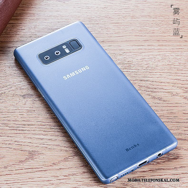 Samsung Galaxy Note 8 All Inclusive Skal Mjuk Vit Fodral Slim Telefon