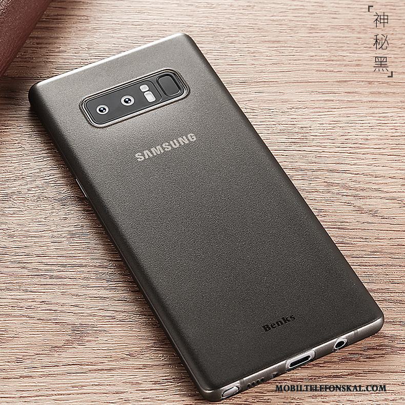 Samsung Galaxy Note 8 All Inclusive Skal Mjuk Vit Fodral Slim Telefon