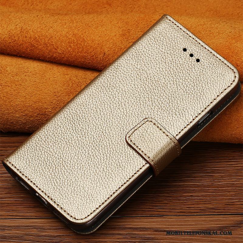 Samsung Galaxy Note 8 All Inclusive Stjärna Support Äkta Läder Skal Telefon Läderfodral Hängsmycken