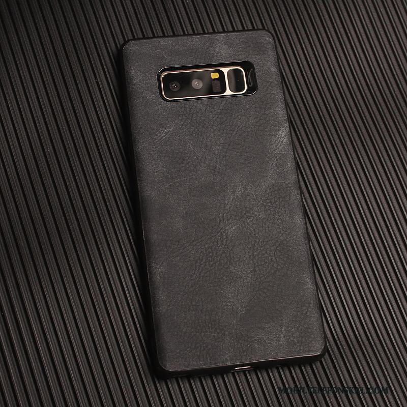 Samsung Galaxy Note 8 Enkel Skal Telefon Nubuck All Inclusive Personlighet Slim Stjärna