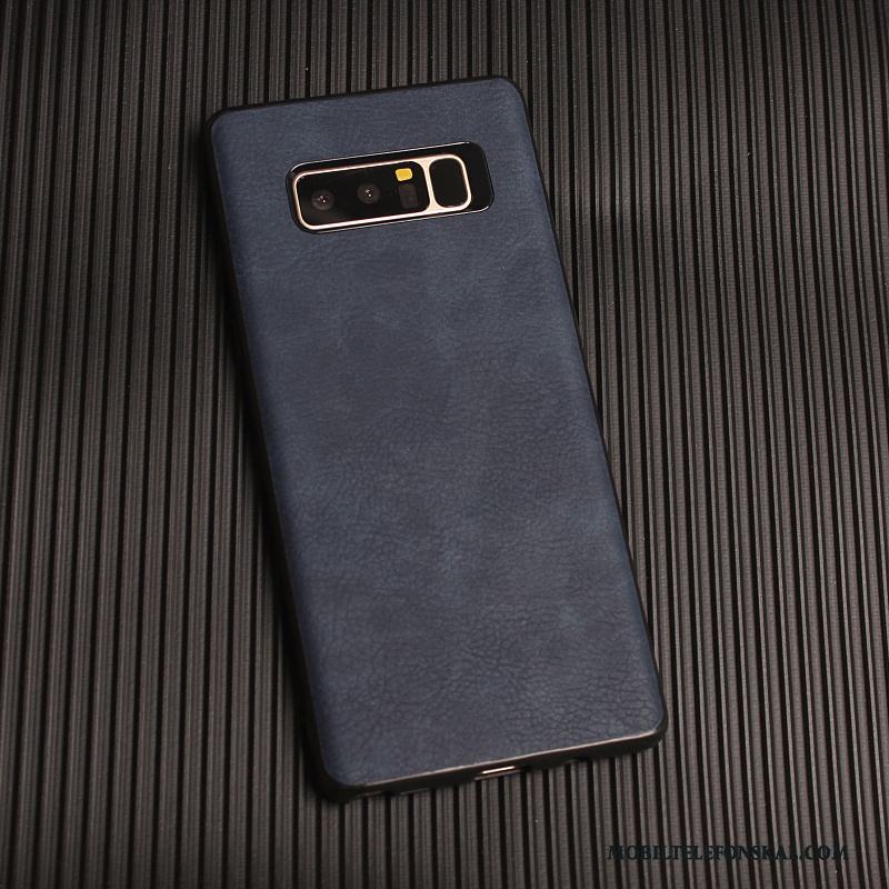 Samsung Galaxy Note 8 Enkel Skal Telefon Nubuck All Inclusive Personlighet Slim Stjärna