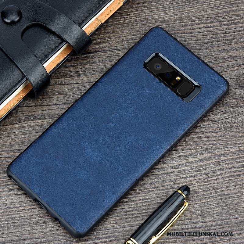 Samsung Galaxy Note 8 Fodral Stjärna Grå All Inclusive Mörk Business Skal