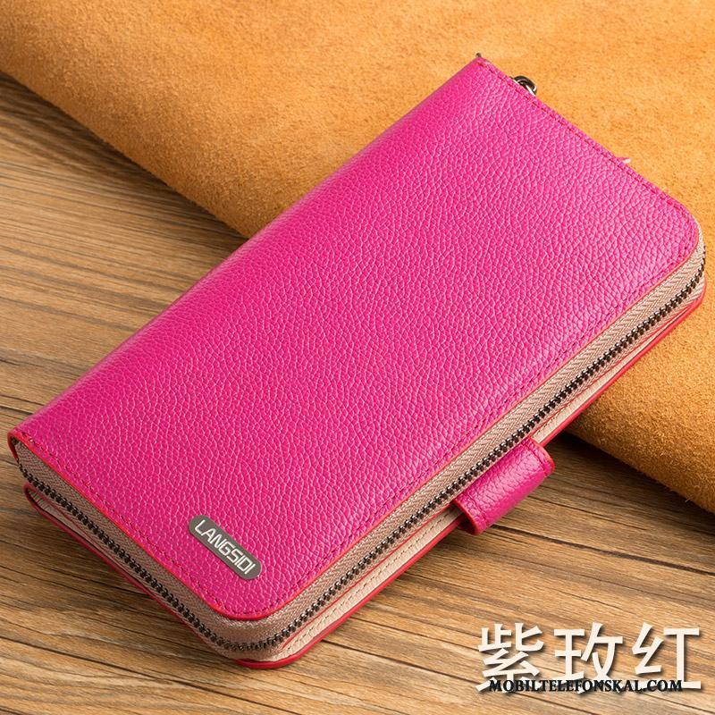 Samsung Galaxy Note 8 Hängsmycken Skydd Skal Telefon Läderfodral Stjärna Fallskydd Kuvert