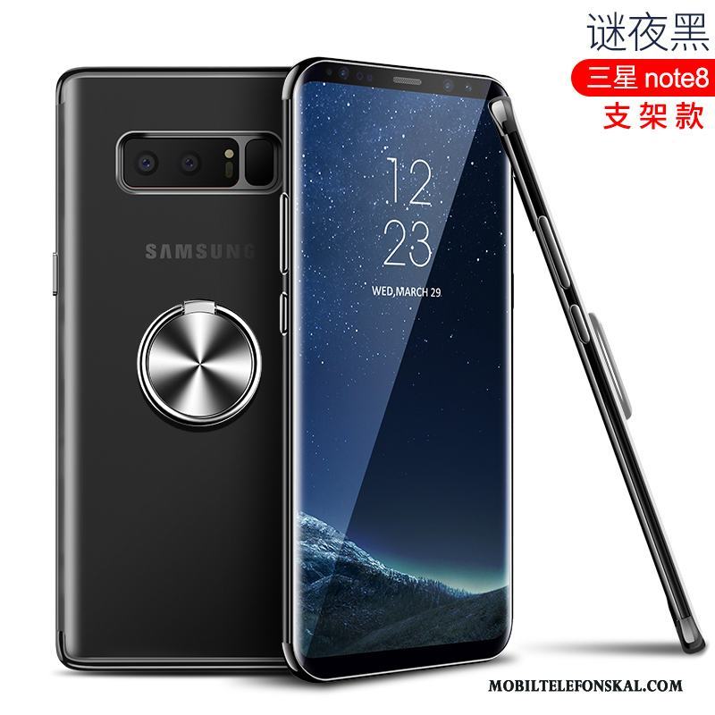 Samsung Galaxy Note 8 Mjuk Silikon Röd All Inclusive Transparent Skal Telefon Kreativa