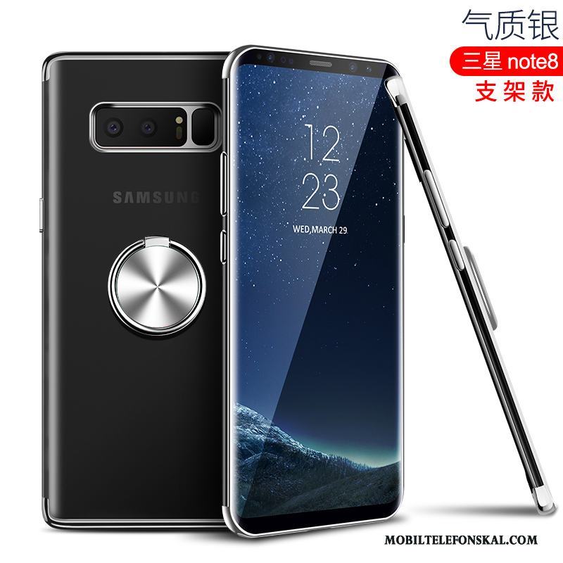 Samsung Galaxy Note 8 Mjuk Silikon Röd All Inclusive Transparent Skal Telefon Kreativa