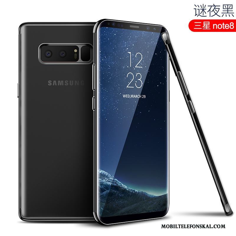 Samsung Galaxy Note 8 Mjuk Silikon Röd All Inclusive Transparent Skal Telefon Kreativa