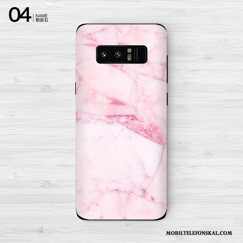 Samsung Galaxy Note 8 Purpur Personlighet Färg Skärmskydd Film Stjärna Mobil Telefon Skal