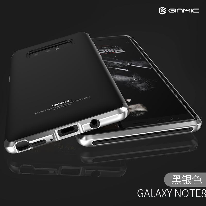 Samsung Galaxy Note 8 Skal Kreativa Skydd Fallskydd Metall Nubuck All Inclusive Stjärna