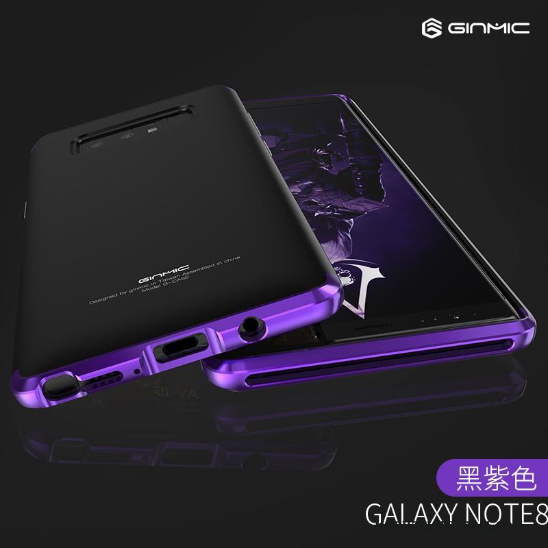 Samsung Galaxy Note 8 Skal Kreativa Skydd Fallskydd Metall Nubuck All Inclusive Stjärna