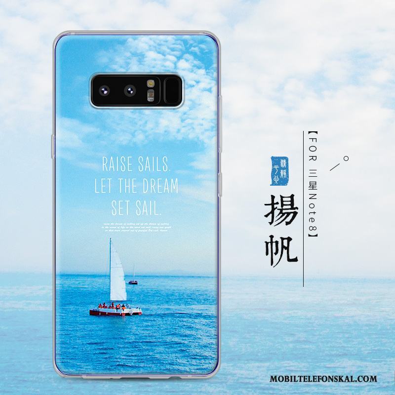 Samsung Galaxy Note 8 Skydd Fodral Trend Silikon Kreativa Skal Telefon Fallskydd