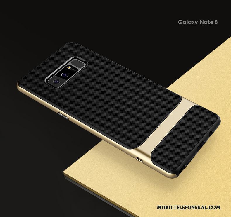 Samsung Galaxy Note 8 Skydd Grå Stjärna Fallskydd Silikon Skal Telefon Trend