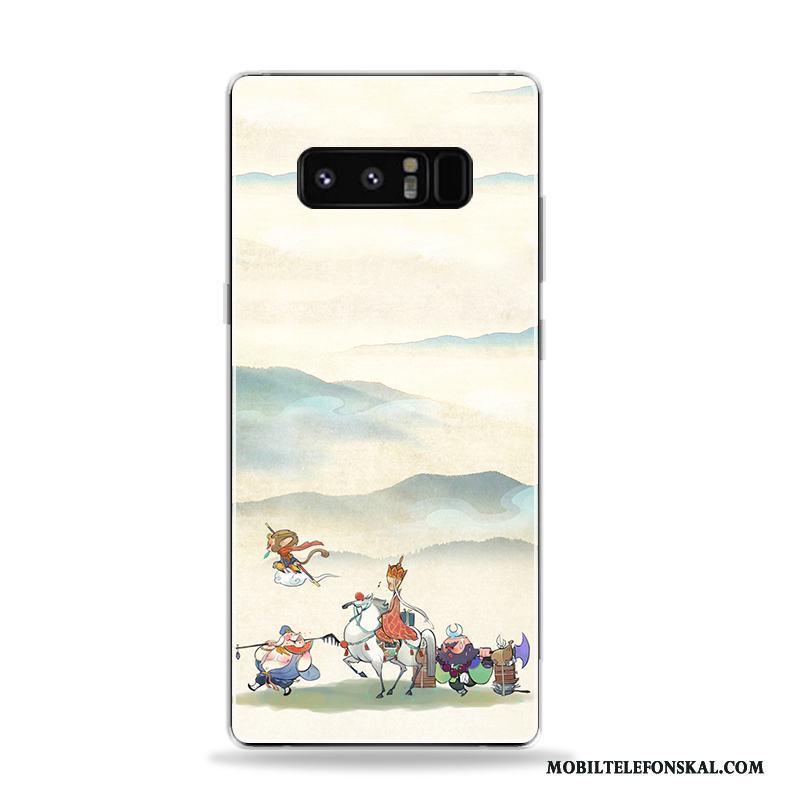 Samsung Galaxy Note 8 Stjärna Stor Silikon Färg Skal Telefon Fodral Kinesisk Stil