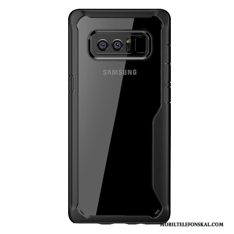 Samsung Galaxy Note 8 Svart Fallskydd Skal Telefon Silikon Kreativa Stjärna Trend