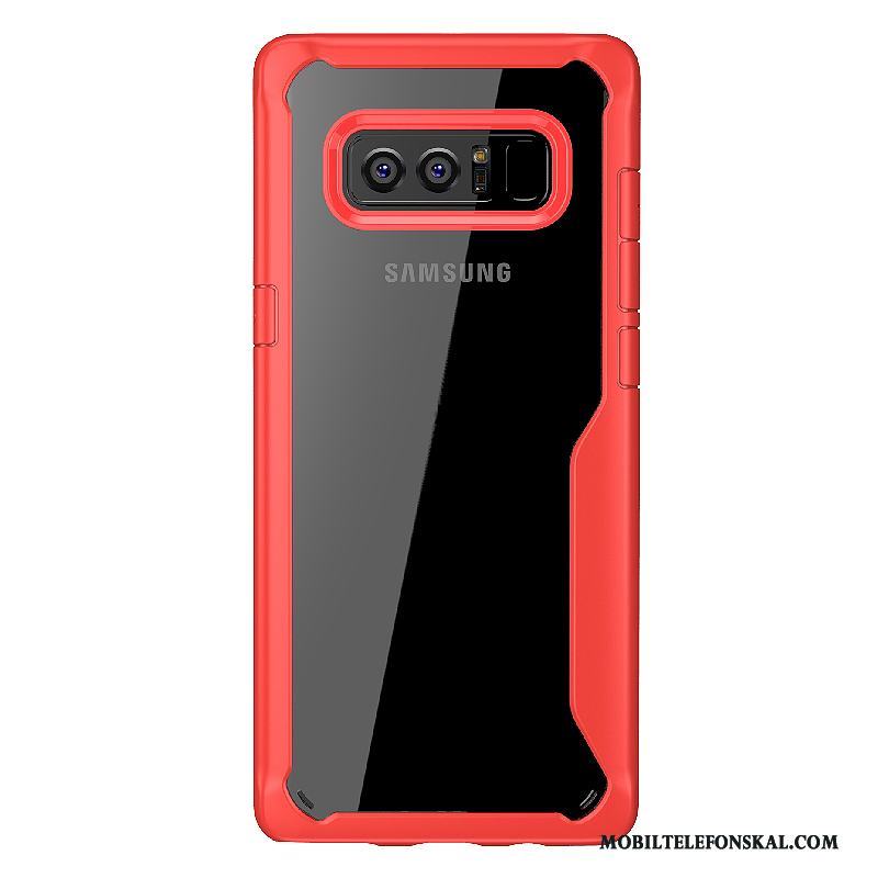 Samsung Galaxy Note 8 Svart Fallskydd Skal Telefon Silikon Kreativa Stjärna Trend
