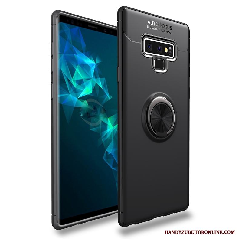 Samsung Galaxy Note 9 Ring Skydd Skal Telefon Stjärna Fodral All Inclusive Svart