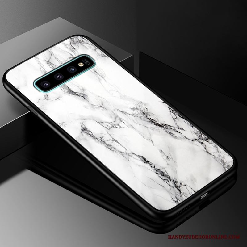 Samsung Galaxy S10+ Kreativa Skydd Fodral Skal Telefon Glas Fallskydd Personlighet