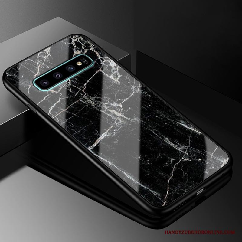 Samsung Galaxy S10+ Kreativa Skydd Fodral Skal Telefon Glas Fallskydd Personlighet