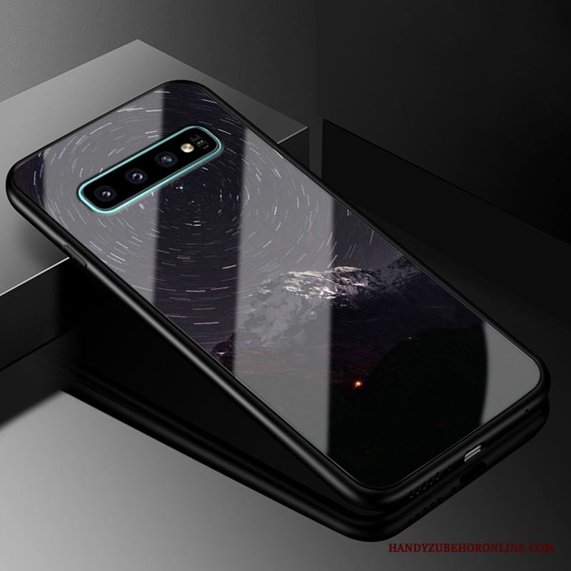 Samsung Galaxy S10+ Kreativa Skydd Fodral Skal Telefon Glas Fallskydd Personlighet