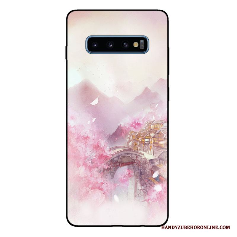 Samsung Galaxy S10+ Mode Skal Telefon Mjuk Anpassa Silikon Kyla All Inclusive