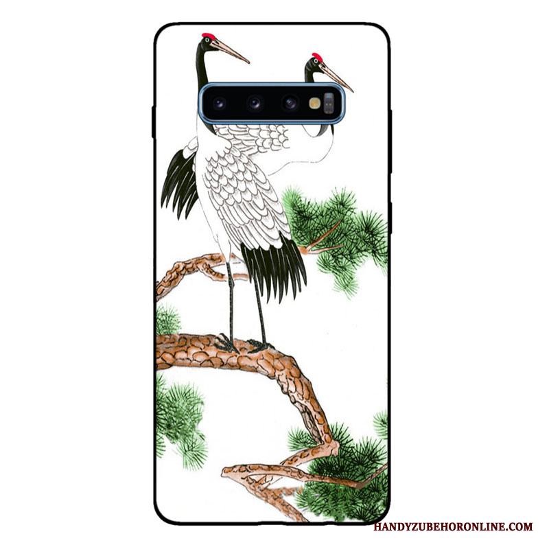 Samsung Galaxy S10+ Mode Skal Telefon Mjuk Anpassa Silikon Kyla All Inclusive