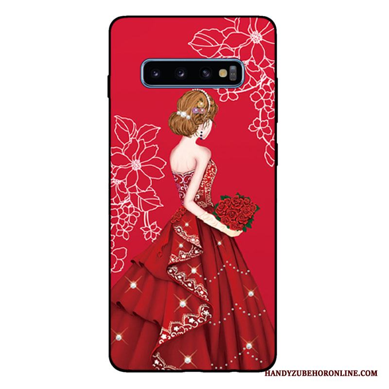 Samsung Galaxy S10+ Mode Skal Telefon Mjuk Anpassa Silikon Kyla All Inclusive