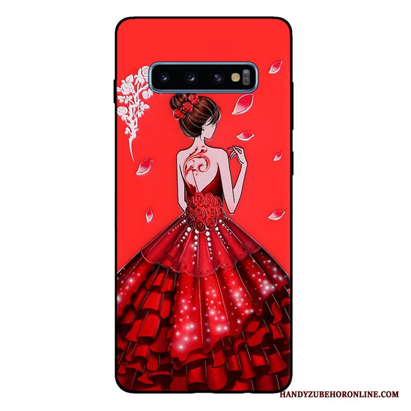 Samsung Galaxy S10+ Mode Skal Telefon Mjuk Anpassa Silikon Kyla All Inclusive