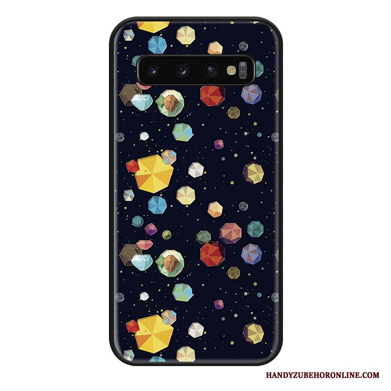 Samsung Galaxy S10+ Skal All Inclusive Kreativa Stjärna Hängsmycken Fallskydd Par Vacker