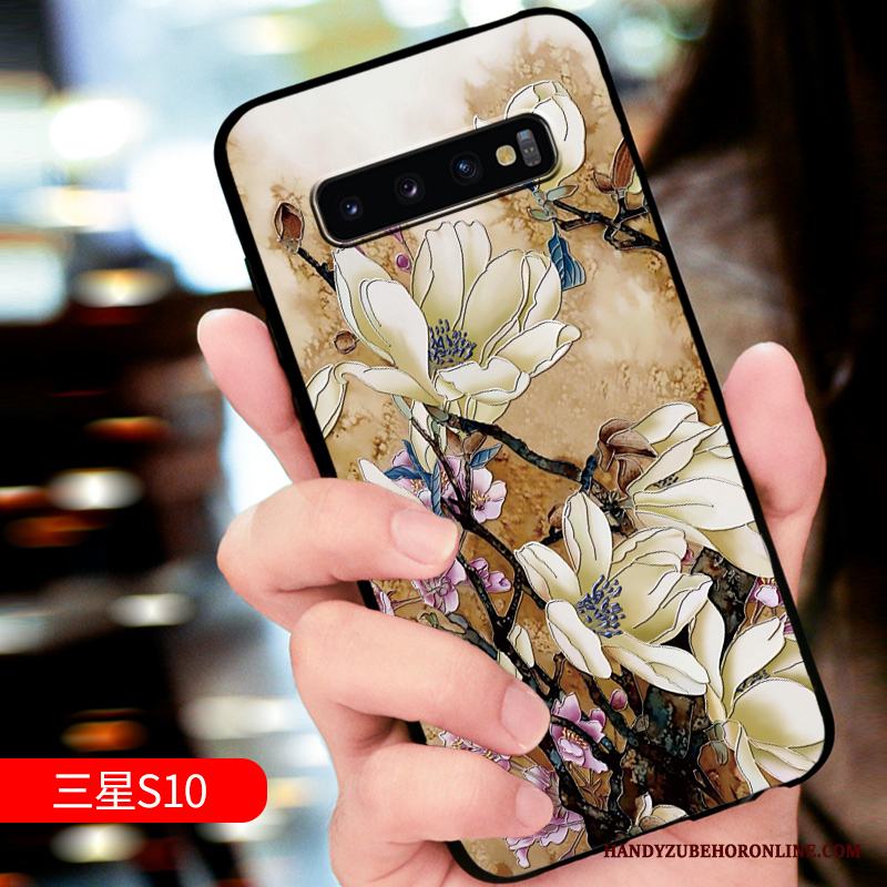 Samsung Galaxy S10 Skal Anpassa Fodral Ny Vit All Inclusive Personlighet Skydd