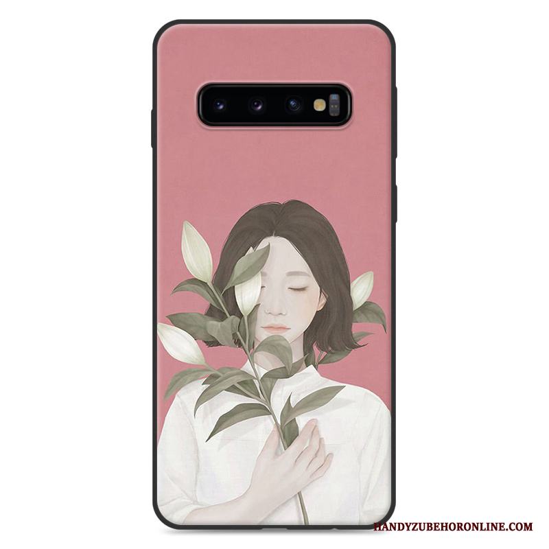 Samsung Galaxy S10 Skal Fallskydd Stjärna Kyla Kreativa All Inclusive Blå