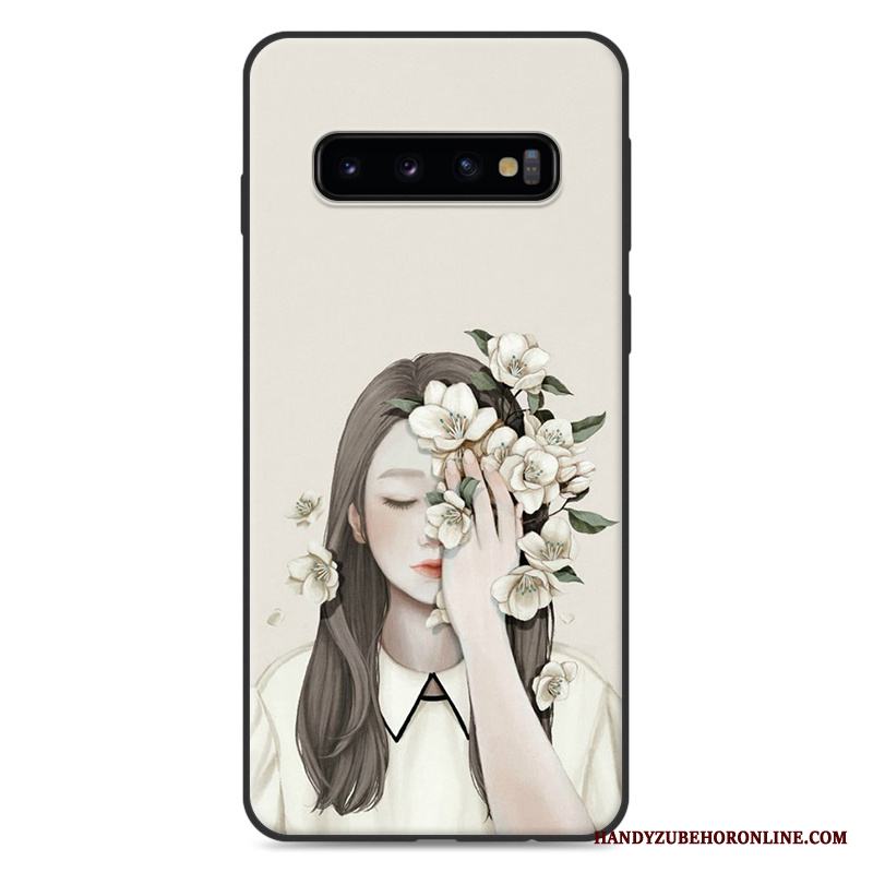 Samsung Galaxy S10 Skal Fallskydd Stjärna Kyla Kreativa All Inclusive Blå