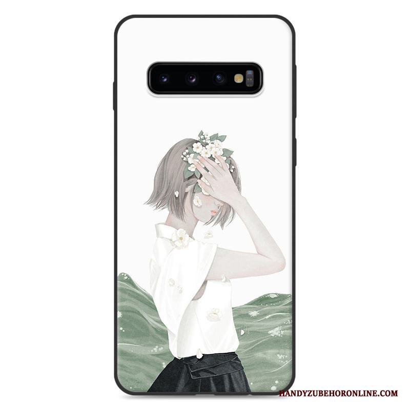 Samsung Galaxy S10 Skal Fallskydd Stjärna Kyla Kreativa All Inclusive Blå