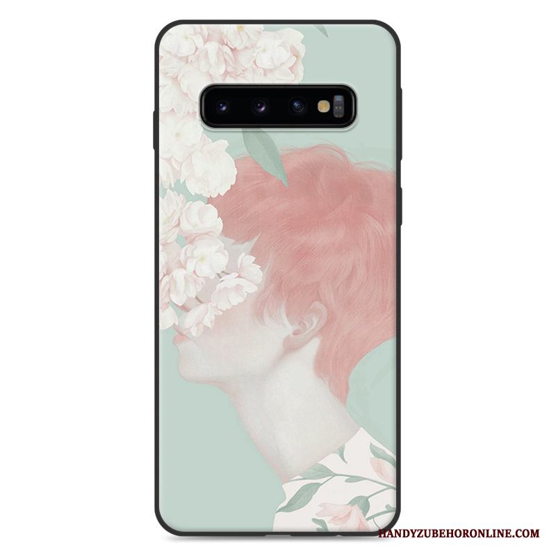 Samsung Galaxy S10 Skal Fallskydd Stjärna Kyla Kreativa All Inclusive Blå