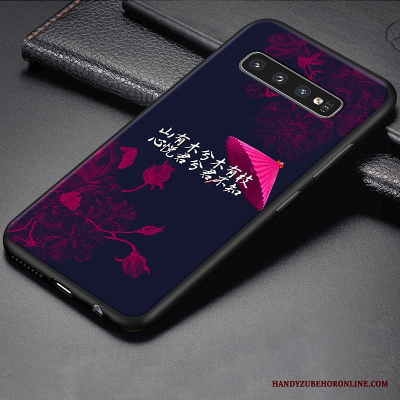 Samsung Galaxy S10 Skal Fodral Kreativa All Inclusive Mjuk Tecknat Personlighet Skydd