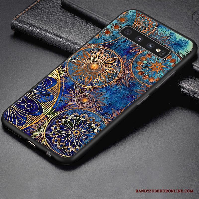 Samsung Galaxy S10 Skal Fodral Kreativa All Inclusive Mjuk Tecknat Personlighet Skydd