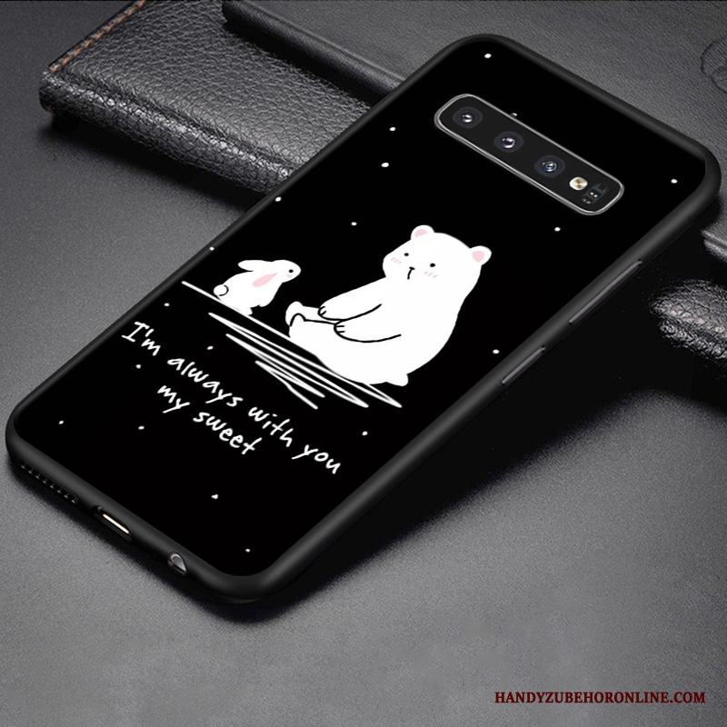 Samsung Galaxy S10 Skal Fodral Kreativa All Inclusive Mjuk Tecknat Personlighet Skydd