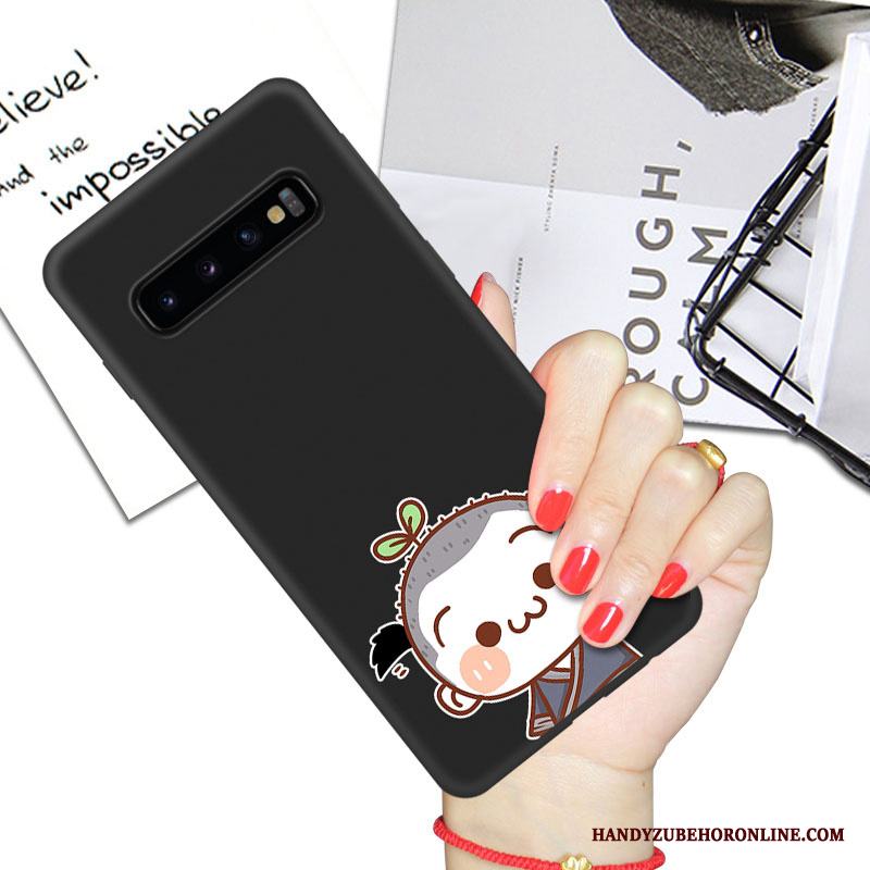 Samsung Galaxy S10 Skal Kreativa Fodral Mjuk Skydd Par Net Red Fallskydd