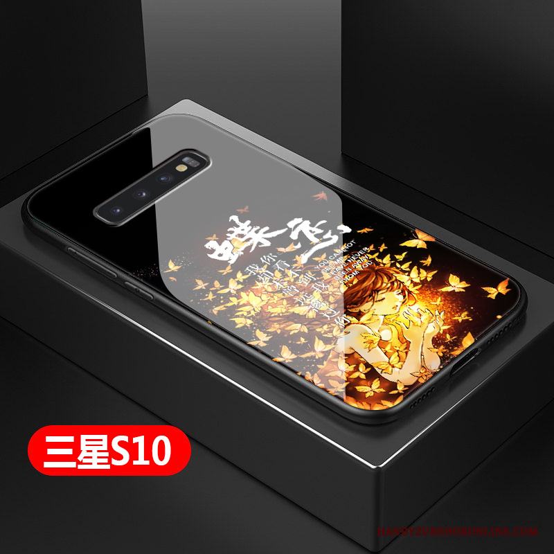 Samsung Galaxy S10 Skal Kreativa Telefon All Inclusive Hård Skydd Fallskydd