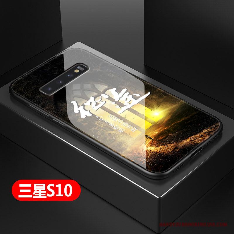 Samsung Galaxy S10 Skal Kreativa Telefon All Inclusive Hård Skydd Fallskydd