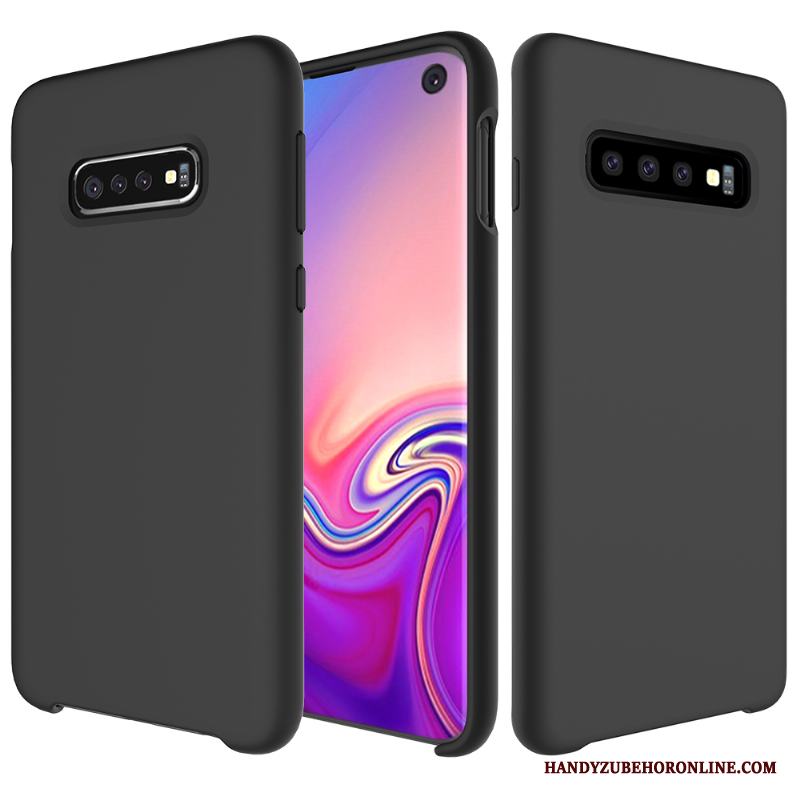 Samsung Galaxy S10+ Skal Slim Mjuk Silikon Grön Personlighet Kreativa All Inclusive