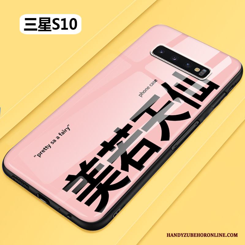 Samsung Galaxy S10 Skal Telefon Kyla Fallskydd Fodral Hård Tecknat Kreativa