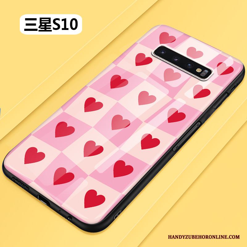 Samsung Galaxy S10 Skal Telefon Kyla Fallskydd Fodral Hård Tecknat Kreativa